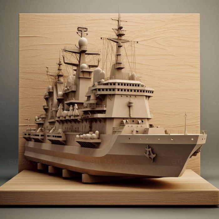 Games (Modern Warships 4, GAMES_34192) 3D models for cnc